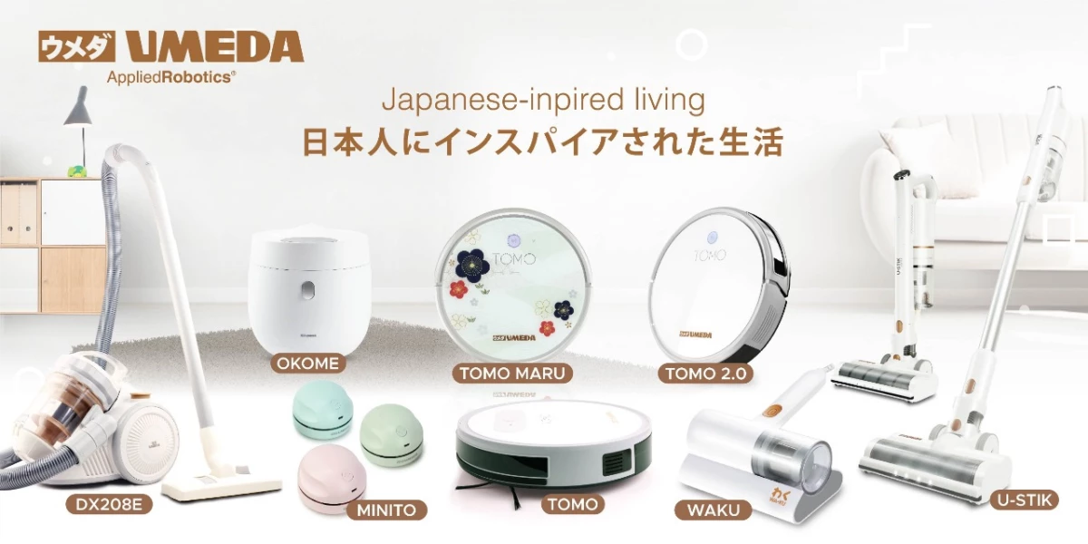 Umeda Vacuum Cleaner, Robotic Vacuum Cleaner, Rice Cooker, Air Purifier Terbaik