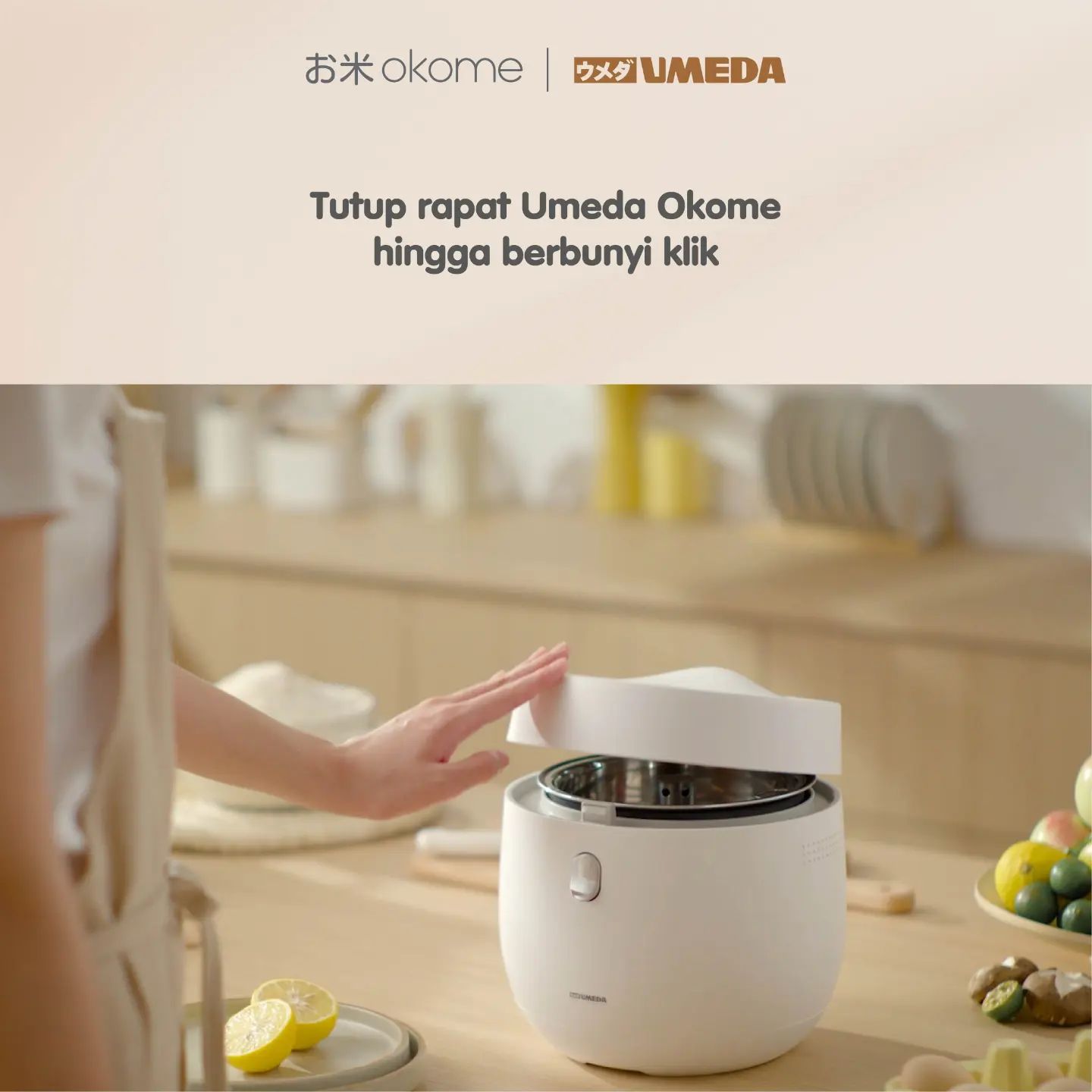 Cara Memasak Nasi dengan Umeda Okome 5