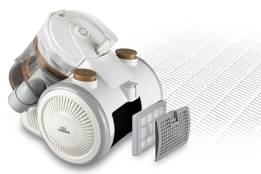 Menyimpan debu lebih banyak, menghemat waktu dan tenaga dan dilengkapi dengan Teknologi CYCLONE efektif mengalirkan debu ke dasar tabung.