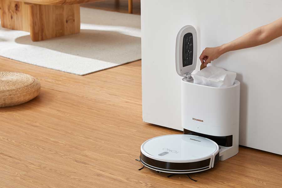 Dustbag praktis & mudah dipasang pada station debu.