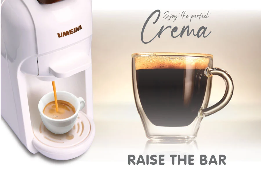 Nikmati kopi berkualitas tinggi setiap hari tanpa perlu pergi ke kedai kopi.