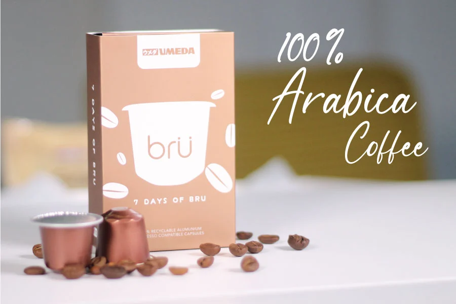 Free 7 kapsul 100% kopi arabica berkualitas.