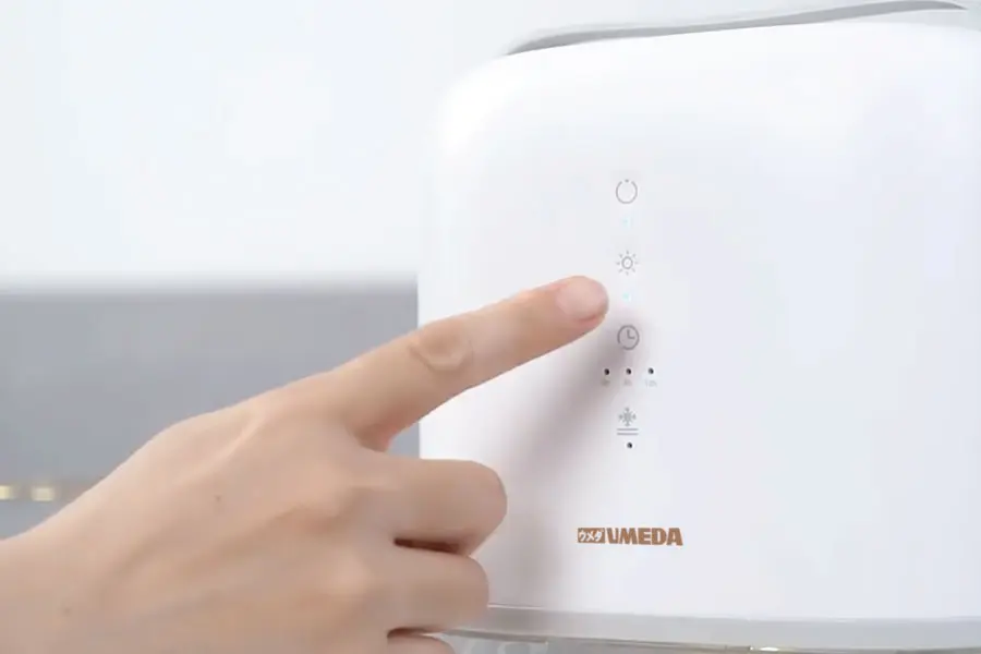 3 Pengaturan waktu yaitu 6, 8, dan 12 Jam.