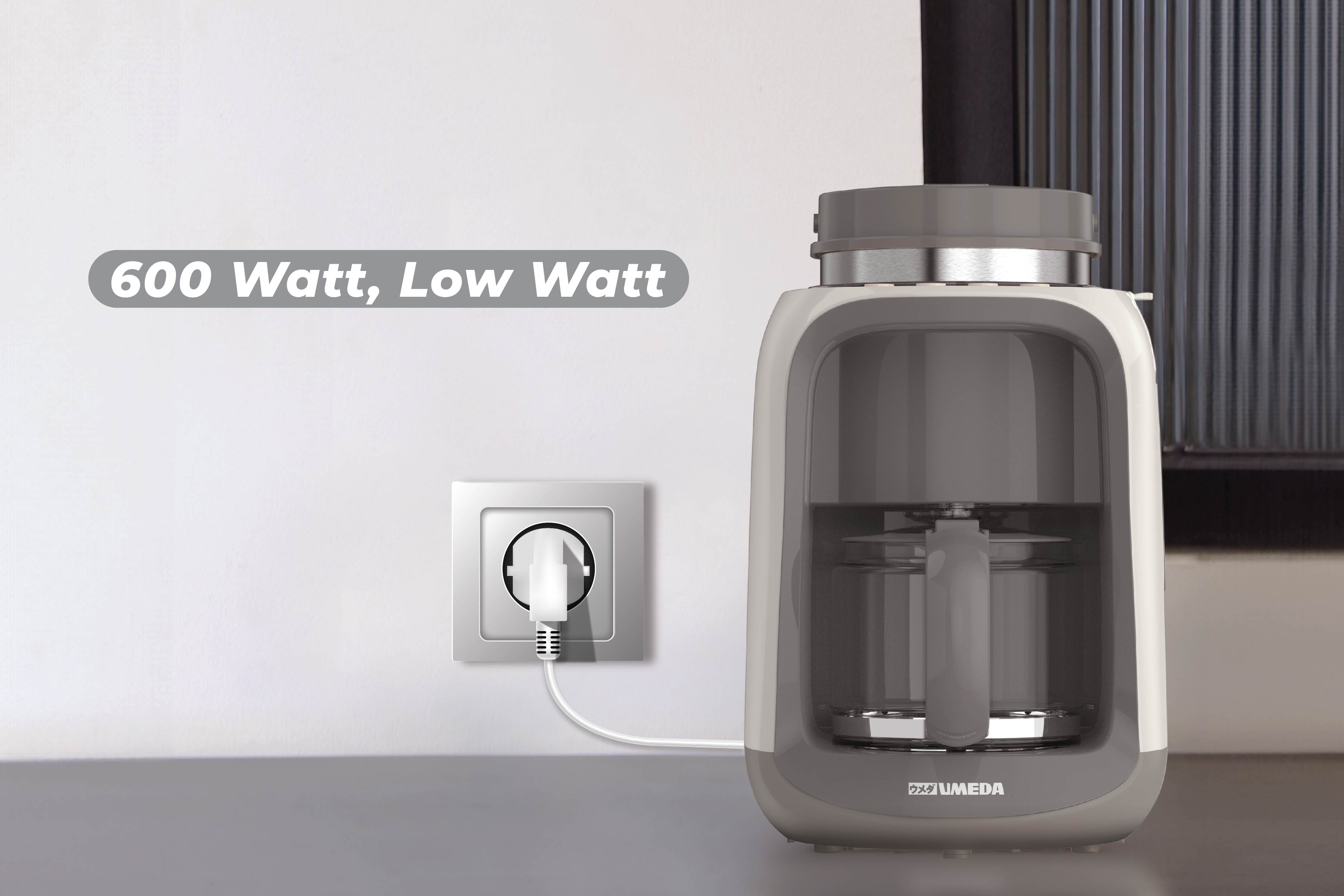 
Konsumsi daya hanya 600 Watt dan hemat listrik.